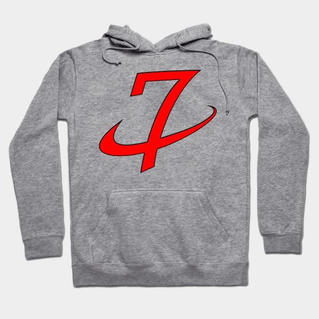 Dragon ball Super - Universe 7 Logo Hoodie by SykoticApparel